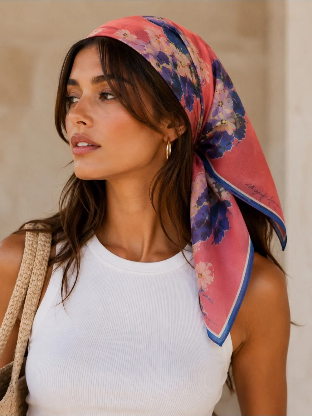 Vintage Ralph Lauren Silk Scarf 31